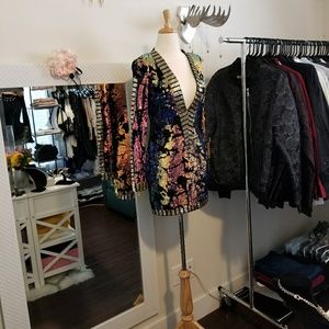 Mermaid sequin and velvet deep v dress *NO NEGOTIA